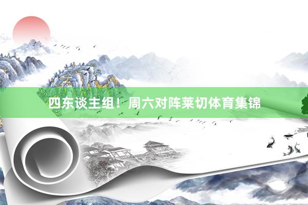 四东谈主组！周六对阵莱切体育集锦