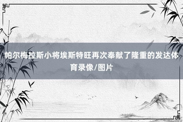 帕尔梅拉斯小将埃斯特旺再次奉献了隆重的发达体育录像/图片