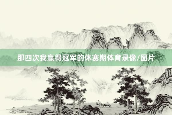 那四次我赢得冠军的休赛期体育录像/图片