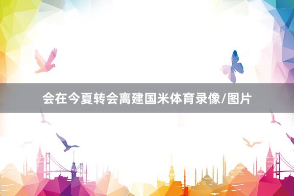 会在今夏转会离建国米体育录像/图片