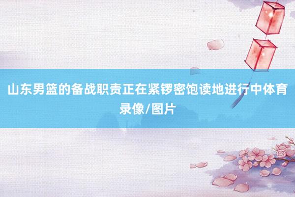 山东男篮的备战职责正在紧锣密饱读地进行中体育录像/图片