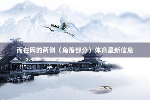而在网的两侧（角落部分）体育最新信息